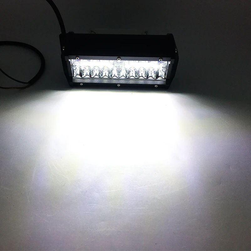 Super Bright 7inch 120w LED Light Bar Spot Flood Combo LED Lights