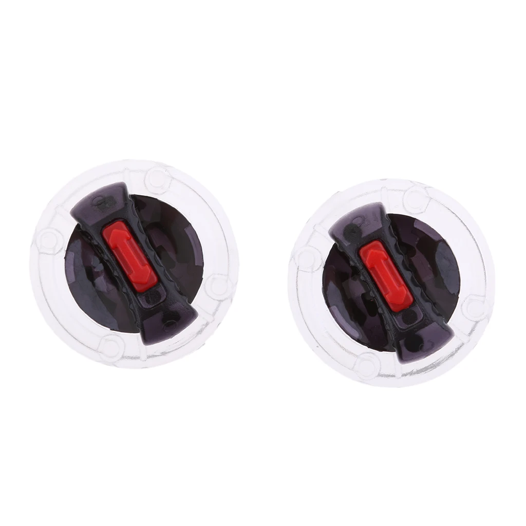 1 Pair Helmet Screen Lens Mounting Fix Base with Rotate Switch for LS2 Helmet