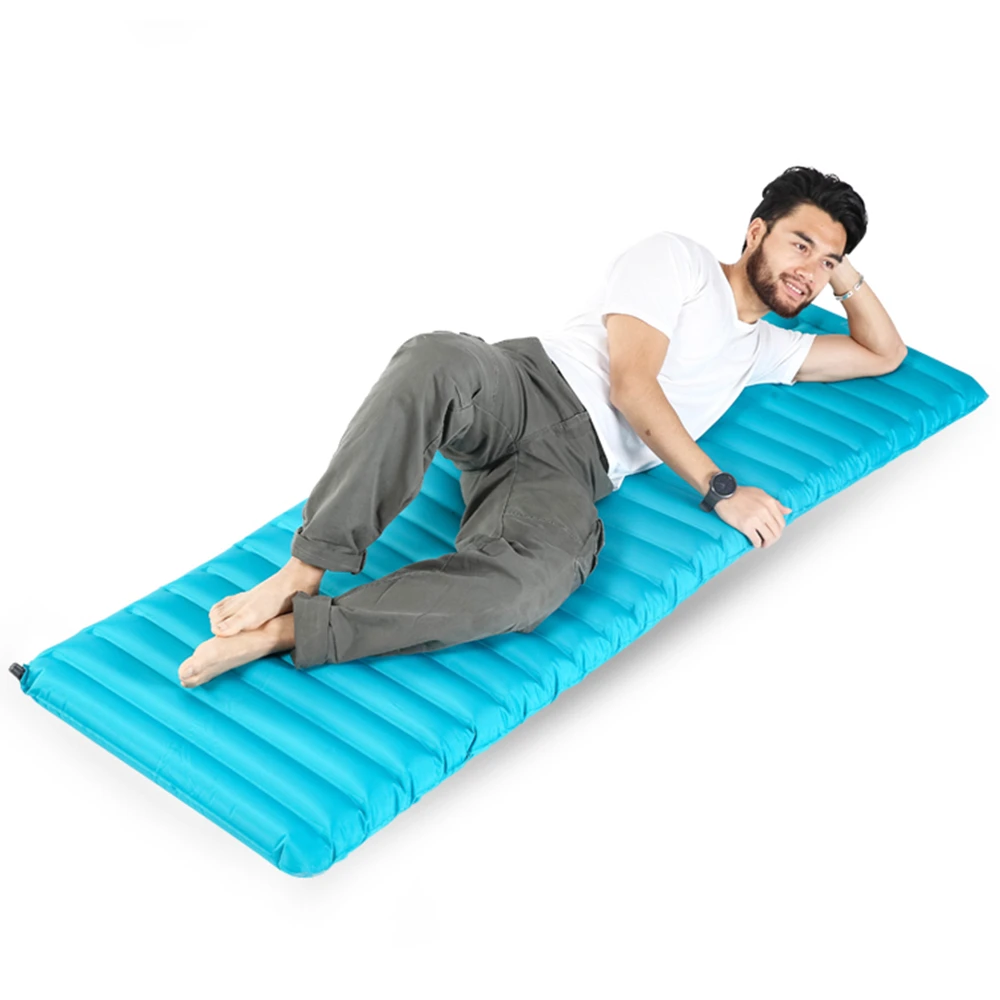 Встроенный надувной насос Матрас Подушка для палатки Air Camping Mats открытый 2 человека пляжный коврик для пикника домашний отдых мягкий влагостойкий