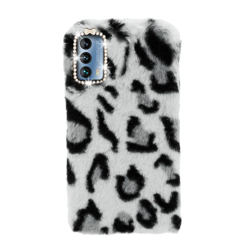 3D Fashion Leopard Fur Warm Soft Case for Meizu 18 Pro Cover For Meizu 16 17 15 Lite Plus Pro 16S 16XS 16T 16TH 16X Rabbit Case Cases For Meizu Cases For Meizu