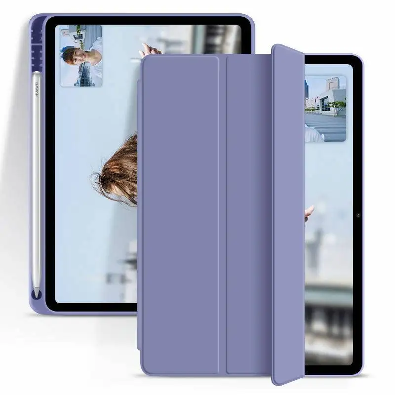 Чехол для Huawei Matepad 10 4 8 2020 умный чехол Honor V6 MediaPad M6 C5 Pro магнитный + держатель