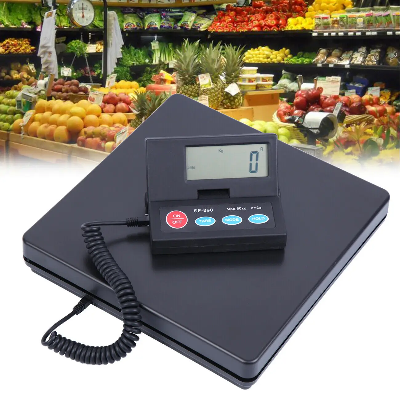 Yonntech 50kg/2g High Precision Post Parcel Scale Electronic Digital