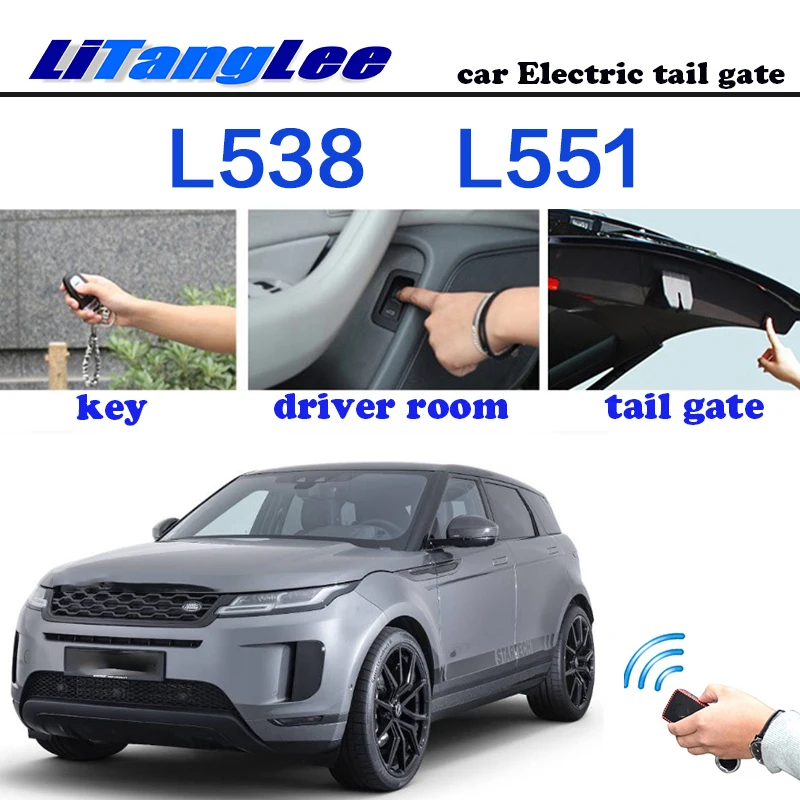 Litanglee Auto Elektrische Tail Gate Lift Achterklep Assist System Voor Range Rover Evoque L538 L551 2011 ~ 2020 Afstandsbediening deksel Litanglee Auto Elektrische Tail Gate Lift Achterklep Assist System Voor Range Rover Evoque L538 L551 2011 ~ 2020 Afstandsbediening deksel