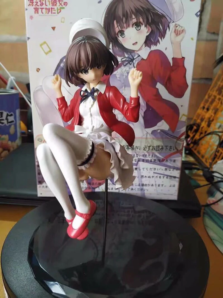 Cena Saekano jak podnieść nudne dziewczyną Megumi Kato pcv figurka Anime model figurki zabawki Sexy dziewczyna rysunek lalki prezent