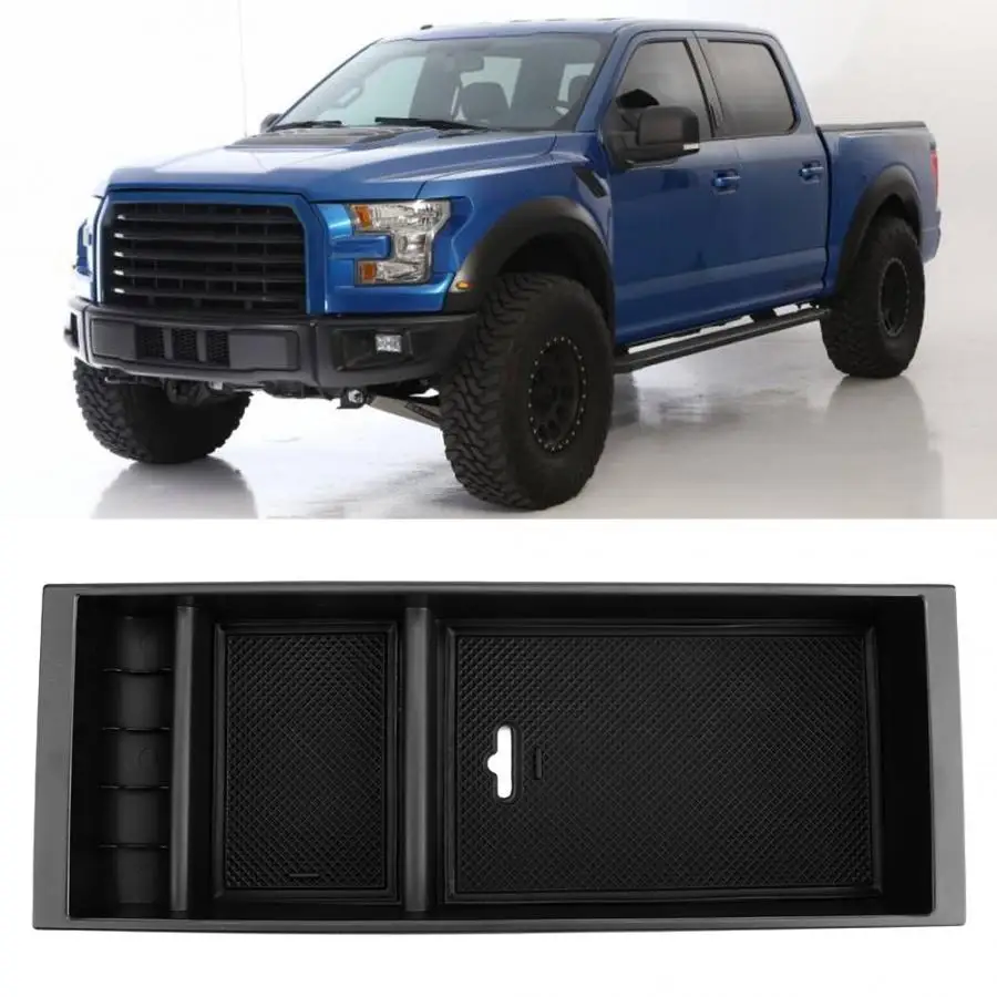 Автомобильный контейнер держатель лоток подходит для Ford F150 автомобильный Органайзер контейнер держатель лоток аксессуары
