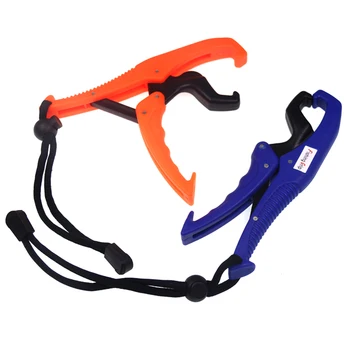 

1pc 6"/9" ABS Floatable Fish Lip Gripper Portable Non-Slip Fishing Controller Holder Pliers Fishing Common Gear Red Yellow Green