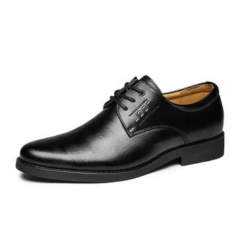 

2020 Formal Shoes Men Round Toe Men Dress Shoes Leather Men Oxford Shoes For Men Fashion Dress Footwear