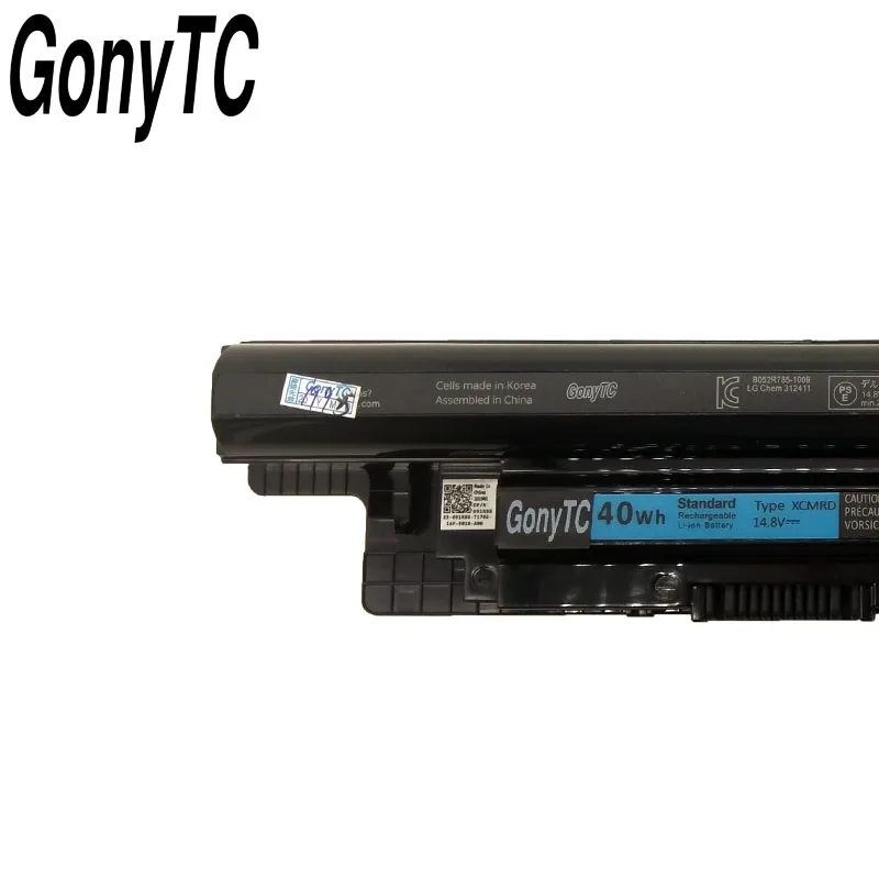 GONYTC аккумулятор для ноутбука DELL Inspiron 3521 3421 3721 5421 5521 5721 5537 Vostro 2421 2521 XCMRD MR90Y 14,8 V 40Wh