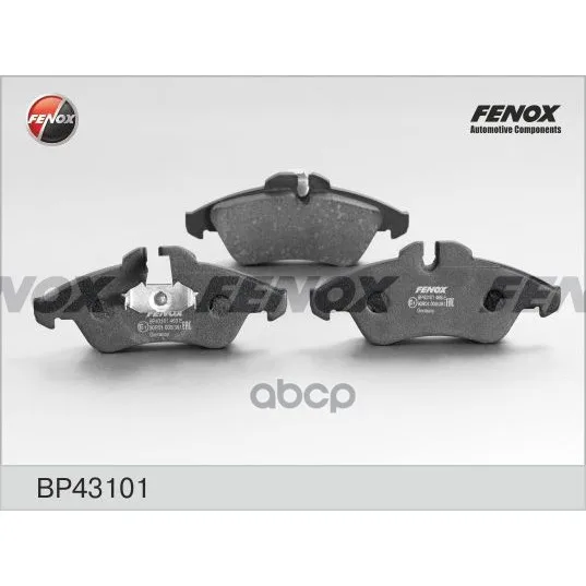 Колодка Тормозная Дисковая Fenox Bp43101 FENOX арт. BP43101