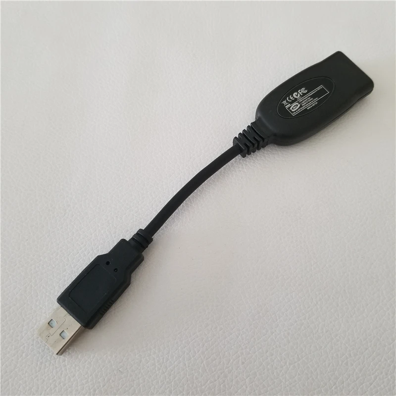 Logitech USB Sound Card USB to 3 5mm Mic Microphone Headphone Earphone Jack Stereo Audio Sound Card