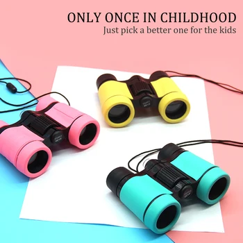 

Children Binoculars Telescope Multicolored Adjustable Focusing Magnification Toy Kids Outdoor Scientific Educational Toys