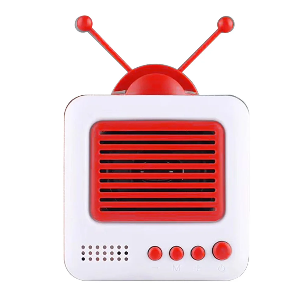 Cellphone Holder Universal Home TF Card Bluetooth 5.0 High Fidelity Anti-fall Retro TV Shape Mini U Disk Wireless Speaker Gift Cellphone Holder Universal Home TF Card Bluetooth 5.0 High Fidelity Anti-fall Retro TV Shape Mini U Disk Wireless Speaker Gift