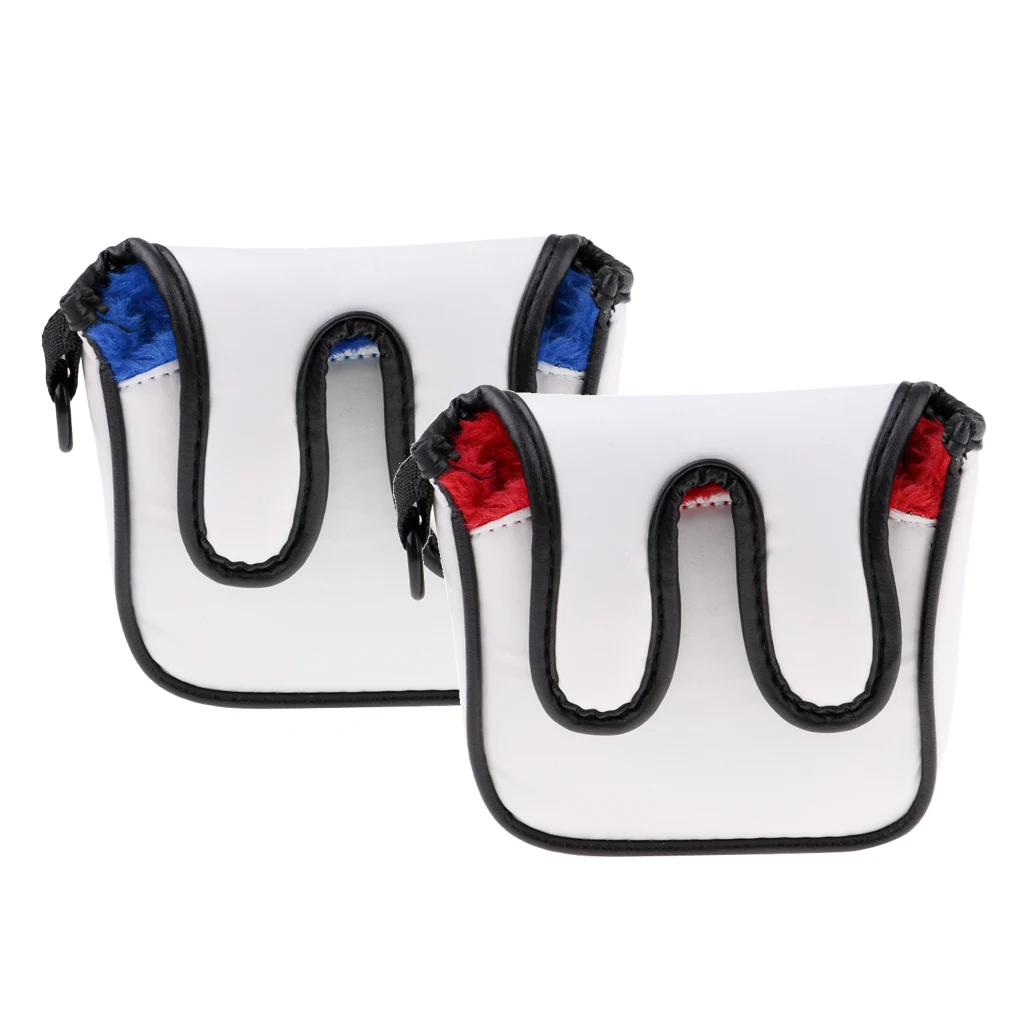 Premium Square Golf Mallet Putter Head Cover Club Protector Headcover Accessories Premium Square Golf Mallet Putter Head Cover Club Protector Headcover Accessories