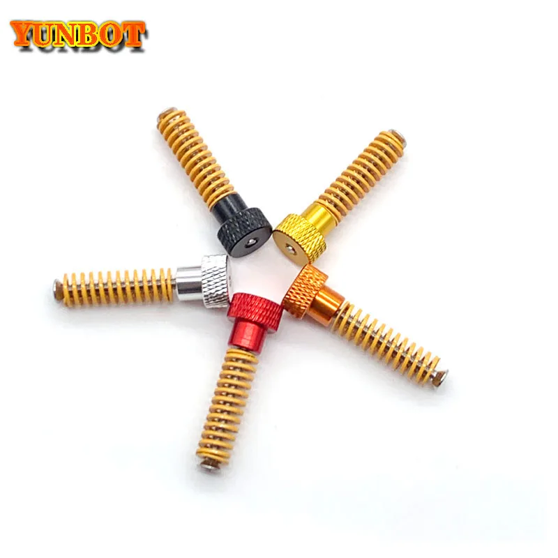 3d Printer Parts M3*40 Screw& Aluminum alloy Leveling Spring Kit For Heated Bed Cr10 Ender-3 Um2 Prusa I3 Mk2/mk3 Hotbed