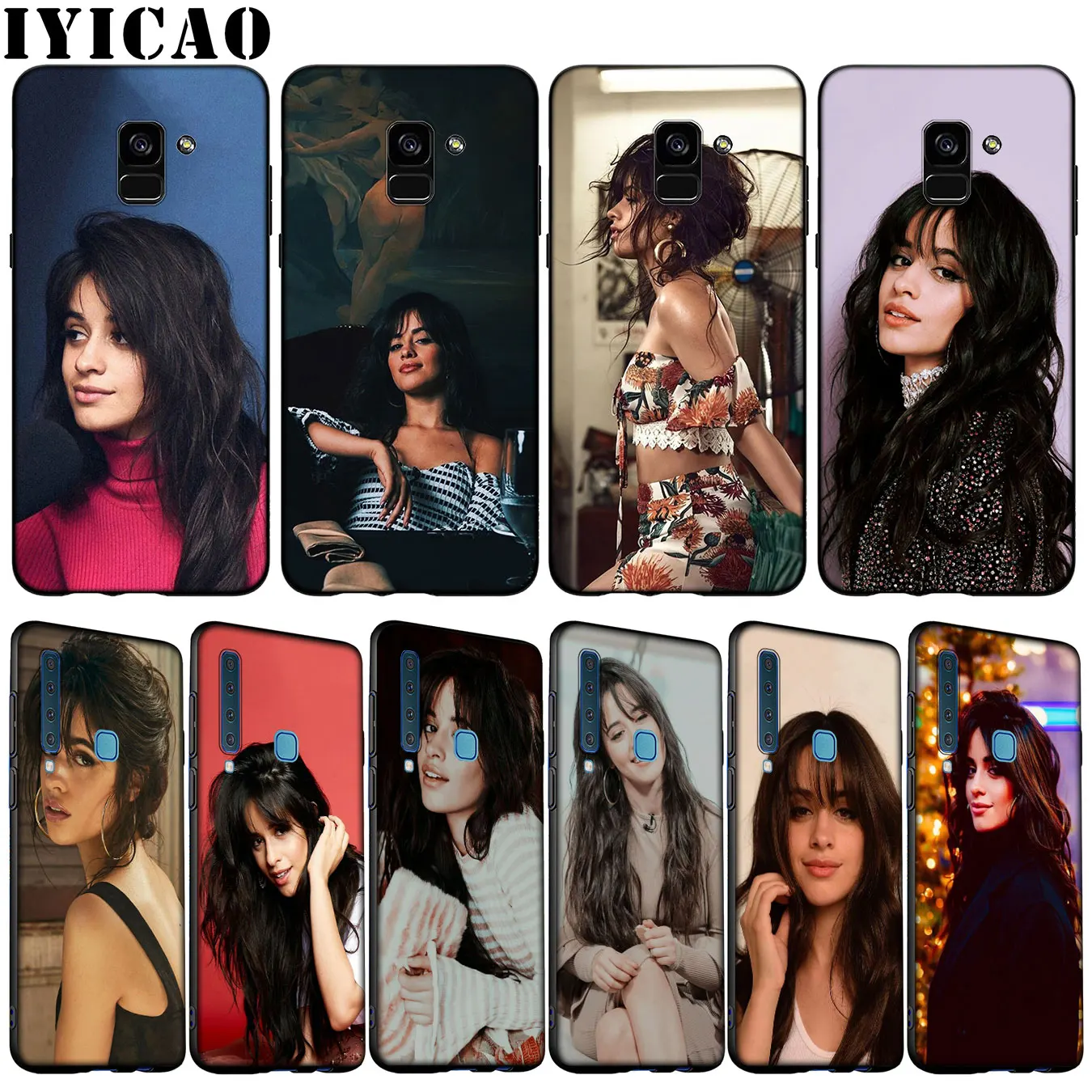 Мягкий силиконовый чехол Camila Cabello для Samsung Galaxy A6 A7 A8 A9 2018 A3 A5 2016 2017 Note 9 8 10 Plus 20 Ultra |