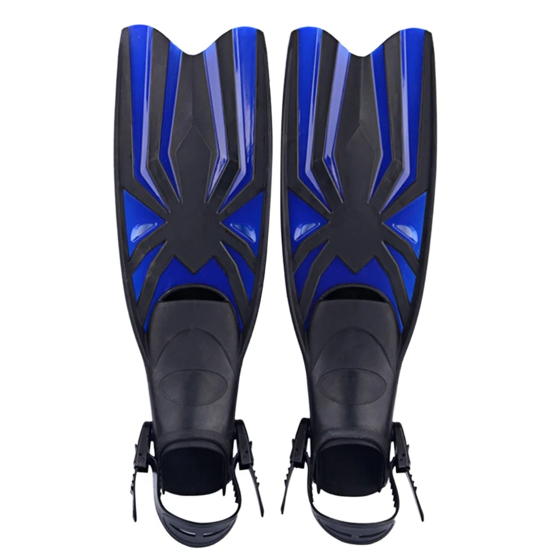 Adult Short Light Swim Fins with Self-Adjustable Comfortable Full Foot Flippers Pocket Perfect for Traveling | - Цена: 