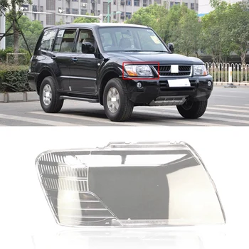 

Car Front Head Light Lamp for 2003-2007 Mitsubishi Pajero V73 Headlight Waterproof Clear Lens Auto Shell Cover Left