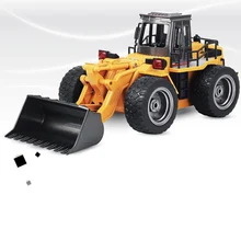 Детская игрушка для мальчика, инженерный автомобиль, 6 каналов, сплав, версия, грузовик, бульдозер, 2,4G, беспроводной пульт дистанционного управления, Игрушечная модель