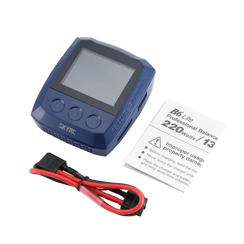 

SKYRC B6 nano / B6 Lite LiPo Battery Charger Discharger 15A/320W DC Charger for LiFe/ Lilon/ LiPo/ LiHV/ NiMH/ NiCd/ PB Battery
