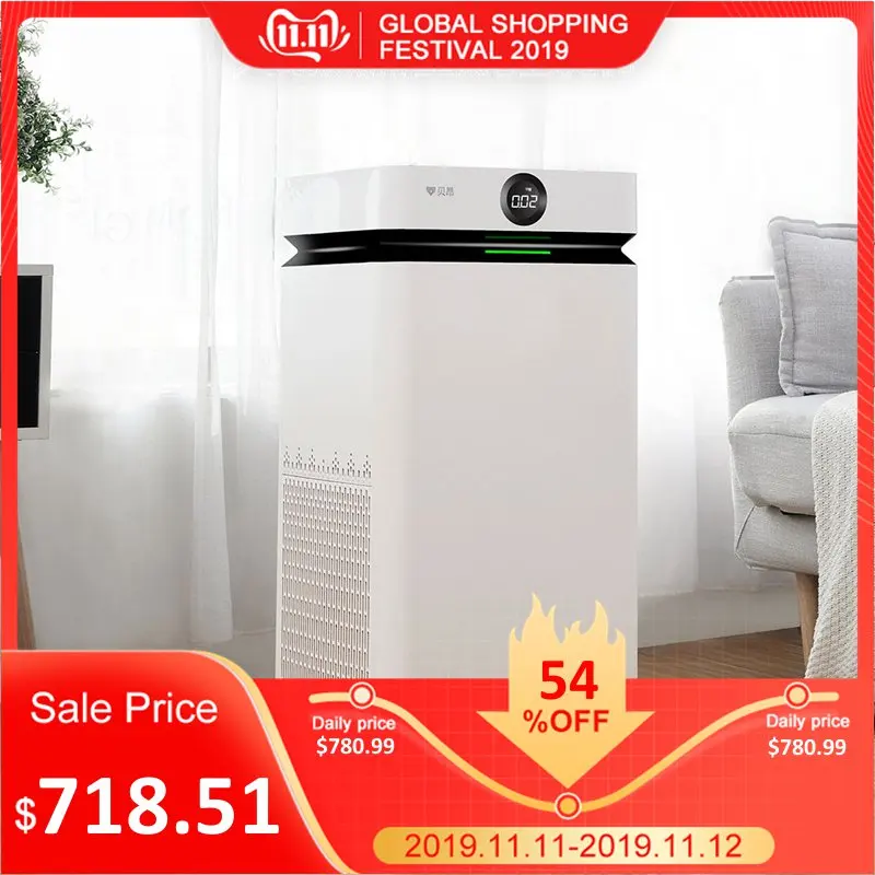 

2019 New Mijia Bearing Air Purifier Automatic Running Perception Formaldehyde PM2.5 with Mijia APP Remote Control
