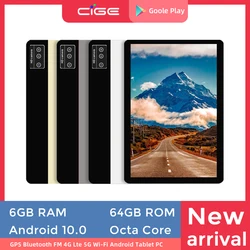 Tablette PC de 10 pouces, 1920x1200 FHD, 6 go + 64 go, Octa Core, Android 10.0, 4G, WiFi, étudiant, appel, cadeau pour enfants, nouvelle collection 