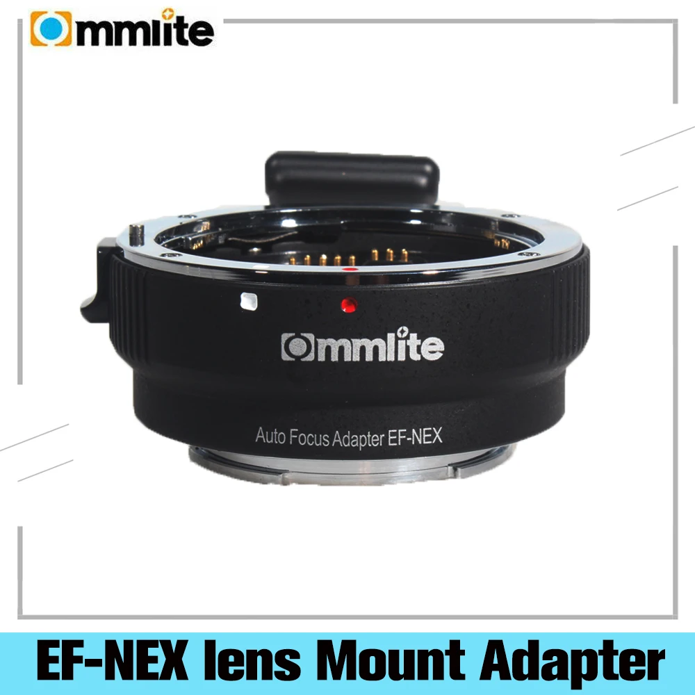 COMMLITE EF NEX с автоматической фокусировкой кольцо адаптера объектива стабилизатор