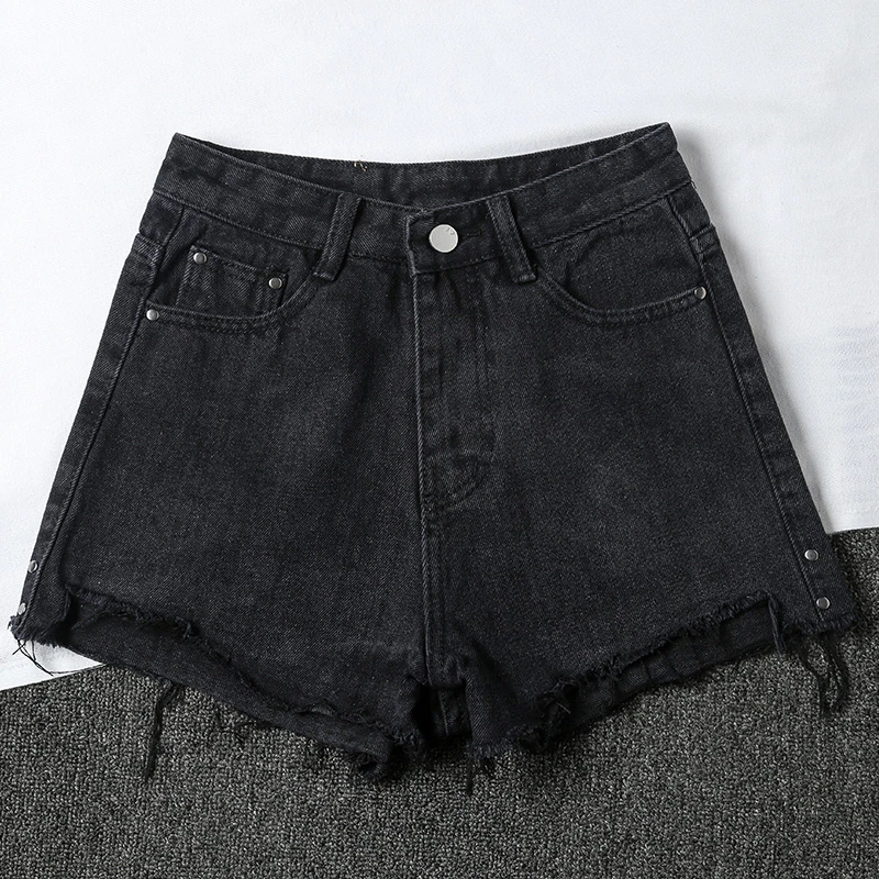 Pantalones vaqueros cintura Maneskin para mujer, ropa de calle, Gap Thin estudiante, Line pantalones vaqueros para mujer, pantalones cortos Traf|Pantalones vaqueros| - AliExpress