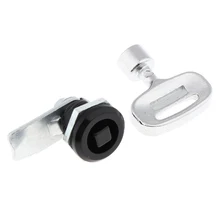 Electrial флажковый замок для шкафа с ключом, четверть оборота Cam замок для лодки, RV, палуба, кабина оборудования, Парусный MS-845-1