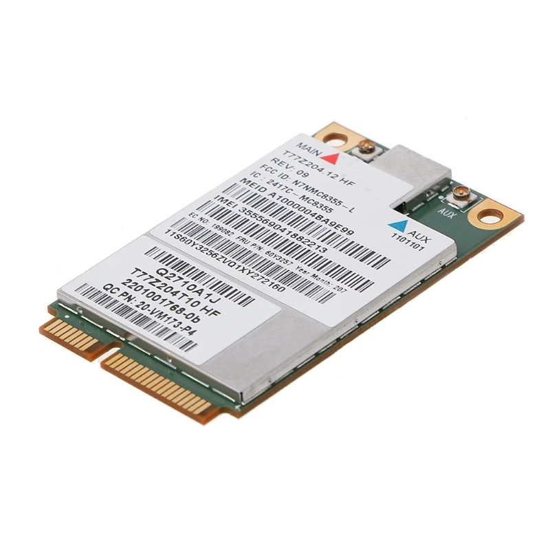 60Y3257 Gobi3000 MC8355 3G WWAN карты GPS для Lenovo Thinkpad W530 X230 T420 X220|Сетевые карты| |