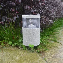 Уличные солнечные светодиодные лампа для газона на солнечной энергии рулон песок встроенные лампы творческий уличный фонарь на солнечной батарее в европейском и американском стиле Лидер продаж