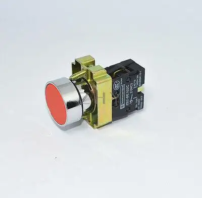 5 шт. XB2BA42C 1NC кнопочный переключатель Telemecanique Schneider Electric