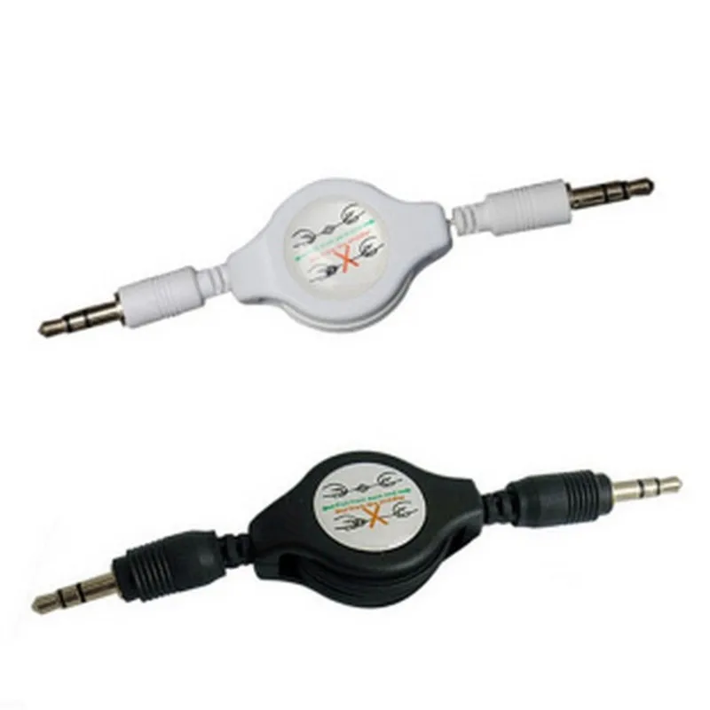 1pc AUX Retractable Car Stereo MP3 Audio Cables Adapter 3.5mm Male To Cable Phone Computer | Автомобили и мотоциклы
