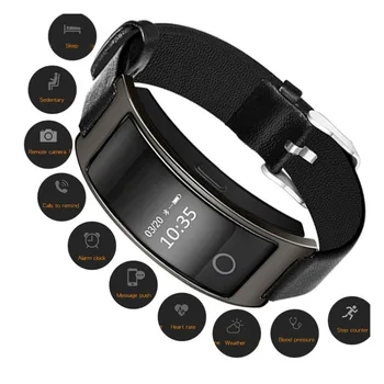 

Smart Wristband Blood Pressure Heart Rate Monitor Tracker Bracelet Pedometer IP67 Waterproof Bluetooth Smartband Toiletry Kits