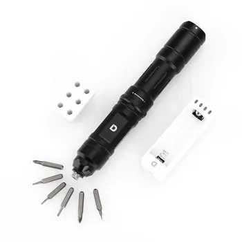 

Electric Screwdriver Aviation Aluminium X1 Mini Repair Tool Low Noise Home Appliances Rechargeable High Torque