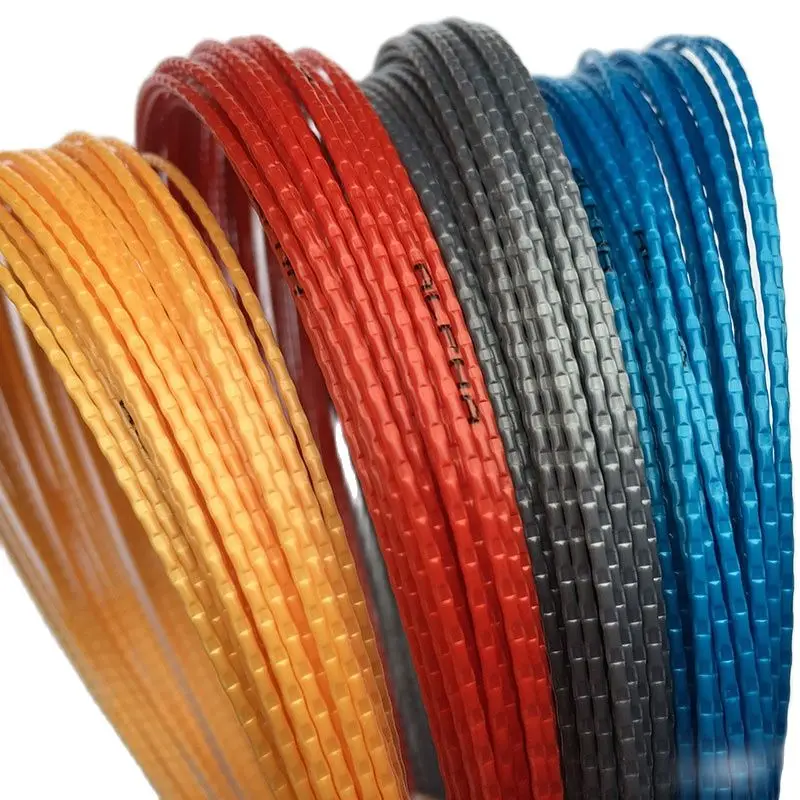 대나무 폴리에스터 테니스 스트링 1 개, 1.25mm 12M, 테니스 라켓 스트링, 무료 배송