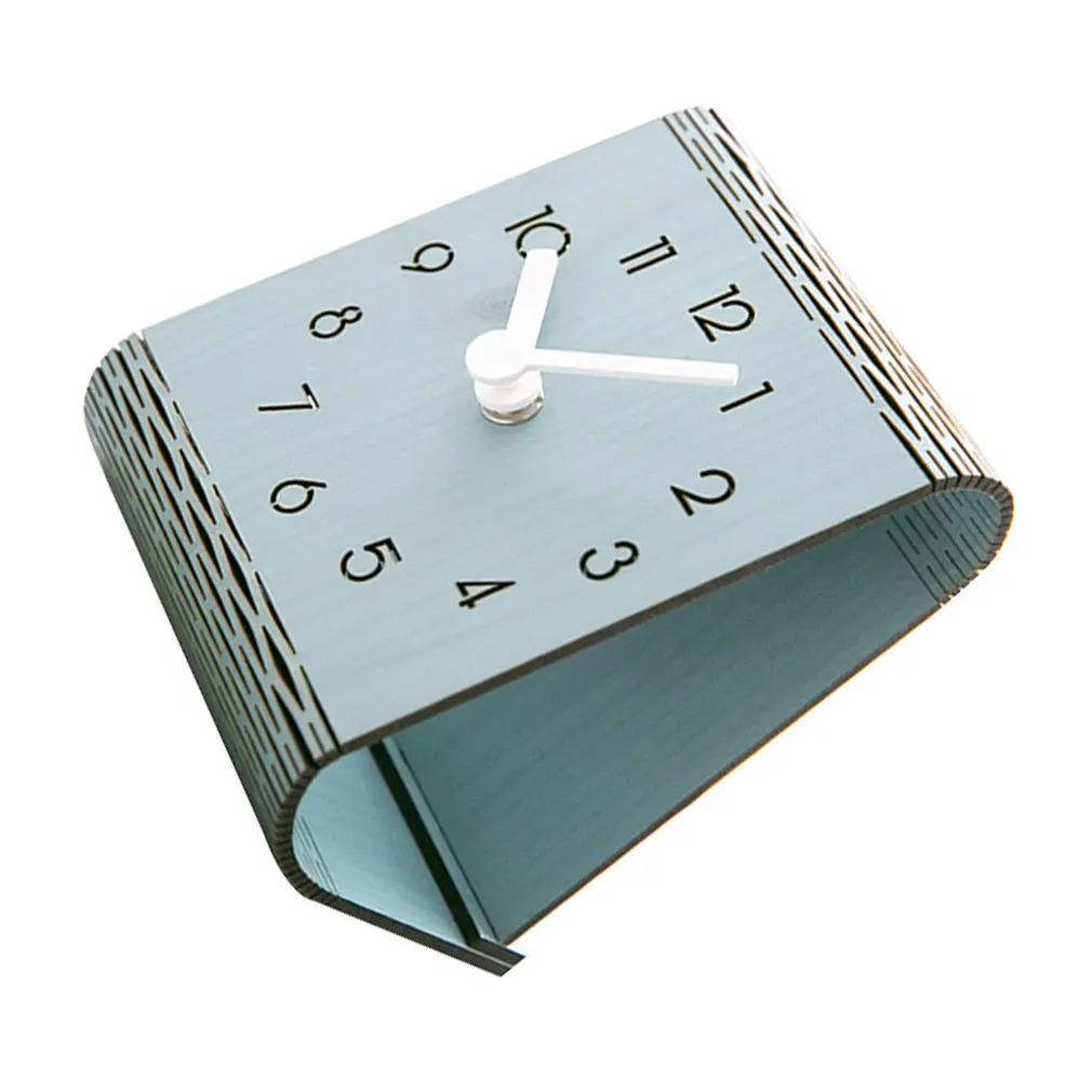 Американские современные минималистичные настольные часы настольные украшения настольные часы спальня немой МАЯТНИК Часы домашние настенные часы
