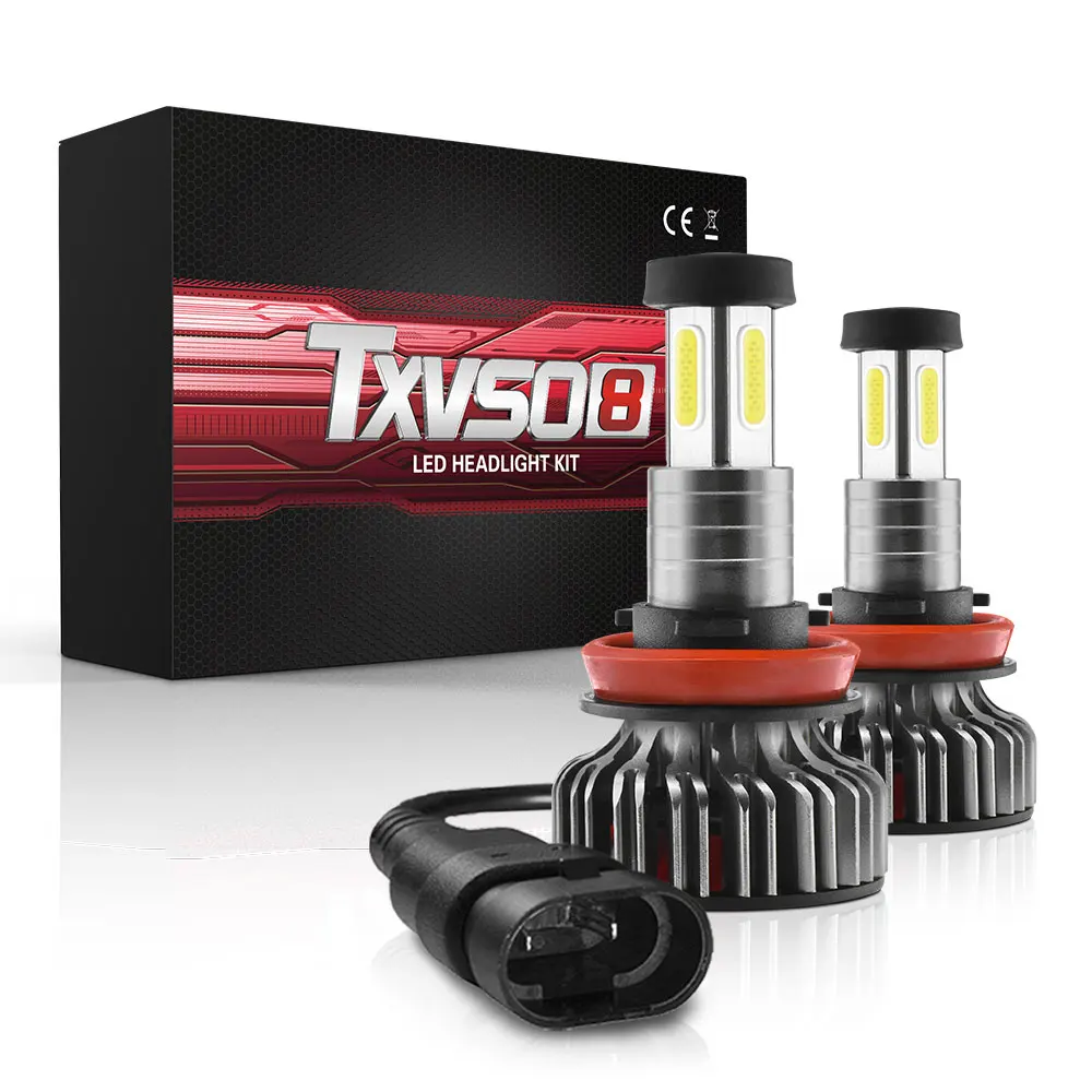 CarTnT 2PC H7 H11 Led Headlight Bulbs 110W 30000LM 6000K 12V Fog Lamp 9005 HB3 9006 HB4 9012 HIR2 H8 H9 LED Bulb Auto Lights | Автомобили