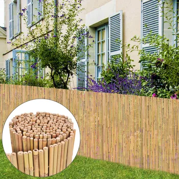

Garden Bamboo Fence Divider Hurdle Privacy Fence Frame Gardening Hedge Plant Home Decoration Home Decor Improvement Tool
