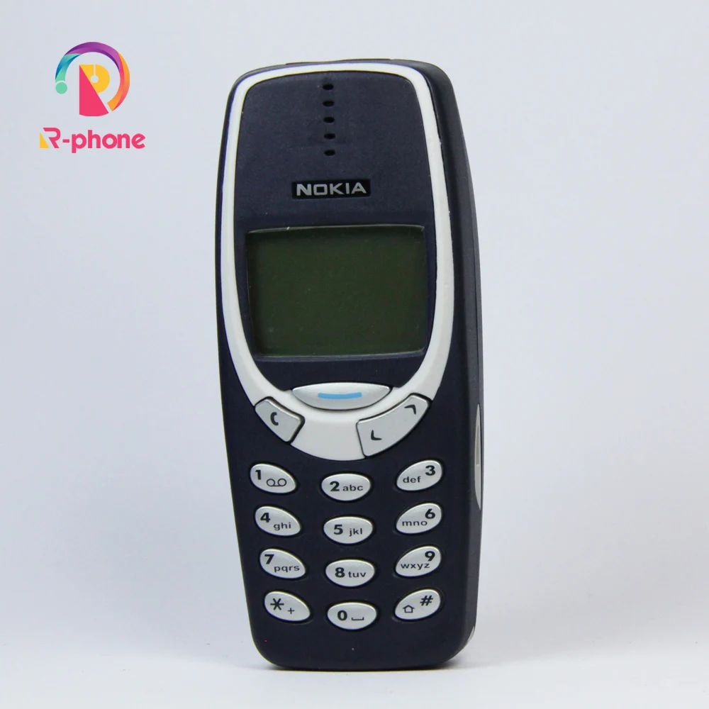 Разблокированный оригинальный NOKIA 3310 2G GSM мобильный телефон хороший дешевый