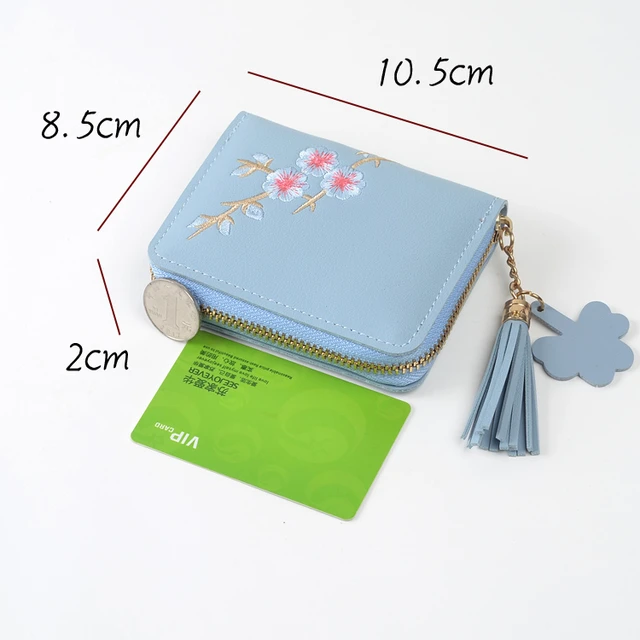 Women Wallet Leather Short Coin Purse Cards Holder Money Bags Mini Wallet  Flower Wallets Girls Carteras Para Mujer Billeteras - AliExpress