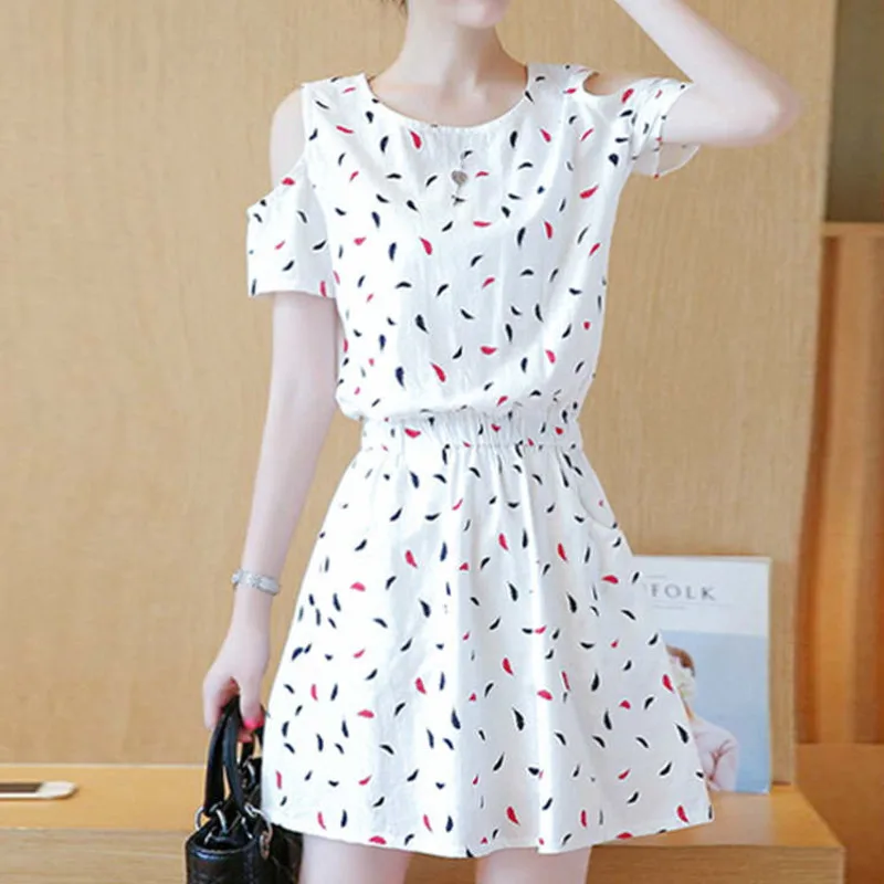 

Short-height Elegant Sling Full Body Dress Women's Summer 2020 Slim-fit Slimming Waist Hugging