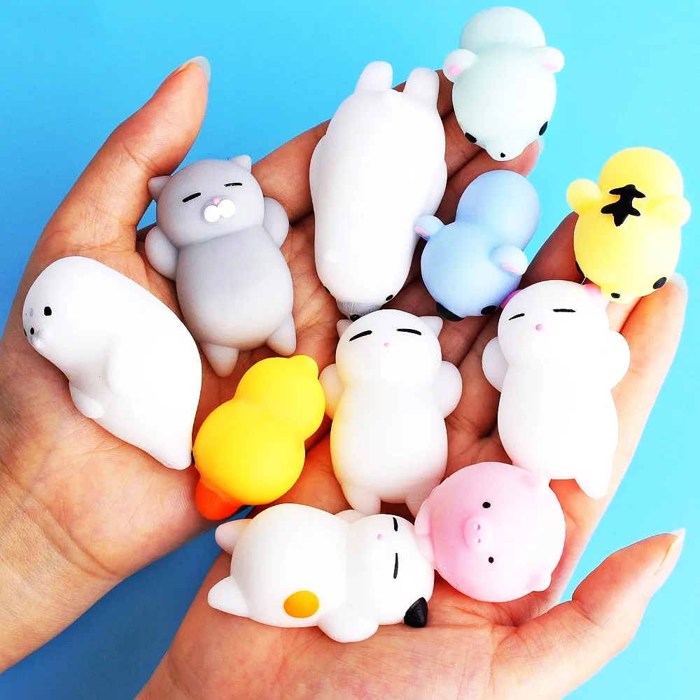 

Squishy Animal Toy Squeeze Mochi Rising Antistress Abreact Ball Soft Sticky Cute Funny Gift