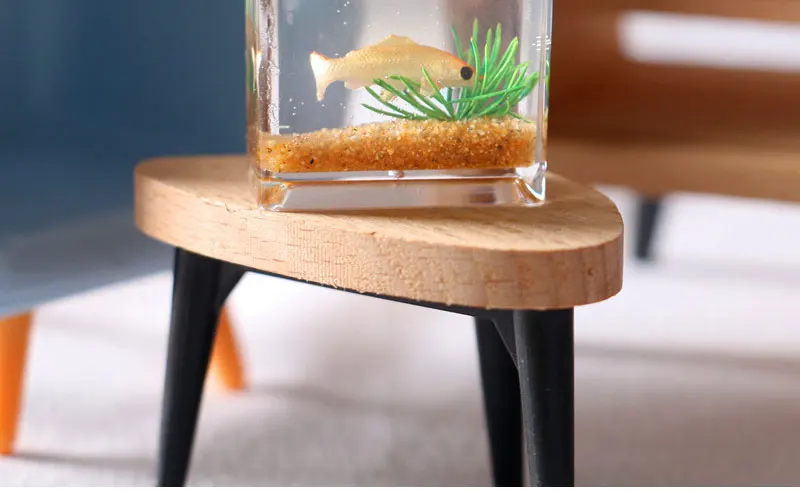 1PC Dollhouse Miniature Glass Fish Tank Bowl Doll House Ornament Model Toys Dolls Accessories For Barbie House Blyth Bjd OB11 1PC Dollhouse Miniature Glass Fish Tank Bowl Doll House Ornament Model Toys Dolls Accessories For Barbie House Blyth Bjd OB11