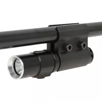 

QQ06 Aluminum Alloy LED Flashlight Mount Bike Torch Holder Bicycle Flash light Holder Bracket with Hex Wrench