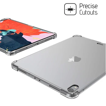 

Clear Transparent Silicon TPU Case For iPad 10.2 7th Gen Cover For Ipad Pro Air 3 10.5 Tablet Funda For Ipad pro 11 2020 2018