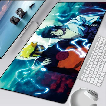

900x400mm Japan Anime Naruto Mouse Pad XL Speed Tablet Locking Edge PC Computer Gaming Mouse Pad XXL Rubber Gamer Mat For Desk