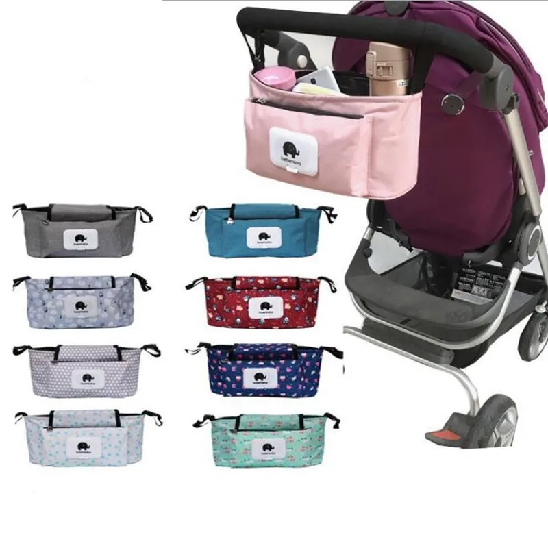 Buggy Bag Stroller Organizer Nappy-Bags Hook Wheelchair-Accessories Cup-Holder Diaper