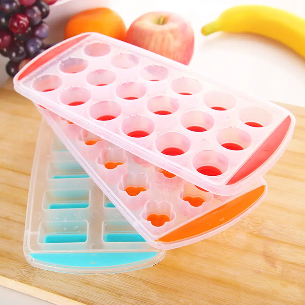 1PC Hot Ice Cream Tools Freeze Mould Bar Jelly Candy Chocolate Molds Newly Maker Silicone Ball Shaped Ice Cube Tray