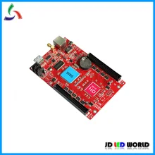 HUIDU HD-W66 wifi+ USB+ сетевые порты один и двойной светодиодный дисплей контроллер карты заменить HD-E66 и HD-E65