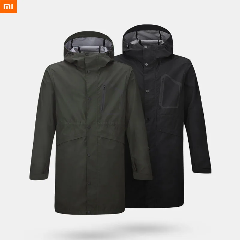 

New Xiaomi Mijia Uleemark Men's Three-story Urban Windproof Jacket Multi-functional Storage StretchWaterproof Coat Winter Spring